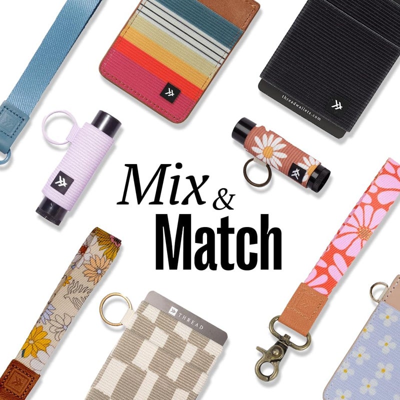 Thread Wallets Durable Keychain Hook Belt Clip - Compact Design - Image 5